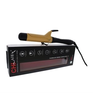 CHI Ceramic Curling Iron 1.5" Carbob Black NWT